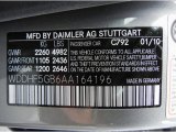 2010 E Color Code for Palladium Silver Metallic - Color Code: 792