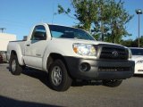 2007 Super White Toyota Tacoma Regular Cab #66337502