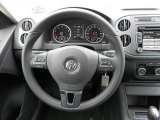 2012 Volkswagen Tiguan LE Steering Wheel