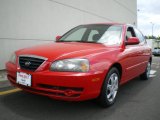 2004 Rally Red Hyundai Elantra GLS Sedan #66338187