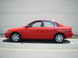 2004 Hyundai Elantra Rally Red
