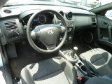 2007 Hyundai Tiburon GS Black Interior