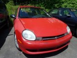 2001 Flame Red Dodge Neon SE #66337736