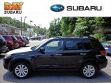 2012 Obsidian Black Pearl Subaru Forester 2.5 X Premium #66337633