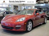 Ruby Red Metallic Porsche Panamera in 2012