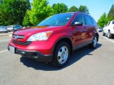 2007 Tango Red Pearl Honda CR-V LX #66338034