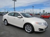 White Suede Lincoln MKS in 2009