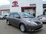 2011 Predawn Gray Mica Toyota Sienna XLE #66410269