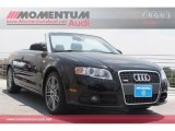 2009 Brilliant Black Audi A4 2.0T Cabriolet #66410243