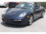 Midnight Blue Metallic Porsche Boxster in 2005