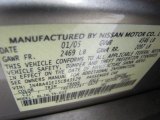 2005 Maxima Color Code for Coral Sand Metallic - Color Code: C12