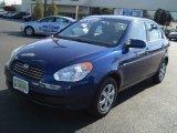 2011 Dark Sapphire Blue Hyundai Accent GLS 4 Door #66410202
