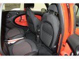 2012 Mini Cooper Countryman Pure Red Leather/Cloth Interior