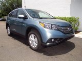 2012 Opal Sage Metallic Honda CR-V EX-L #66431689