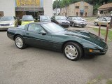 1993 Polo Green Metallic Chevrolet Corvette Coupe #66438058