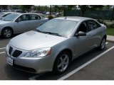 2008 Liquid Silver Metallic Pontiac G6 V6 Sedan #66437919