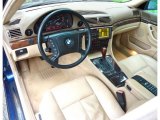 2000 BMW 7 Series 740iL Sedan Sand Interior