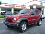 2006 Inferno Red Pearl Jeep Liberty Sport #544990