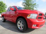2012 Dodge Ram 1500 Sport Quad Cab Front 3/4 View