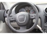 2012 Audi A3 2.0T quattro Steering Wheel