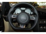 2012 Audi R8 Spyder 4.2 FSI quattro Steering Wheel
