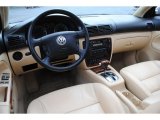 2001 Volkswagen Passat GLX Wagon Beige Interior