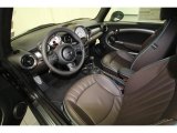 2012 Mini Cooper S Convertible Highgate Package Dark Truffle Lounge Leather Interior