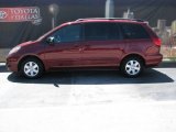 2008 Salsa Red Pearl Toyota Sienna LE #6639129