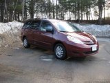 2008 Salsa Red Pearl Toyota Sienna LE #6647097