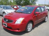 2010 Red Brick Metallic Nissan Sentra 2.0 S #66488215