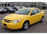 2007 Rally Yellow Chevrolet Cobalt LS Coupe #66488203