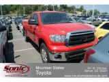 2010 Radiant Red Toyota Tundra TRD Double Cab 4x4 #66487414