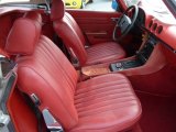 1975 Mercedes-Benz SL Class 450 SL Roadster Red Interior