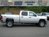 2012 Silver Ice Metallic Chevrolet Silverado 2500HD LT Crew Cab 4x4 #66487756