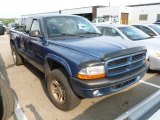 2002 Atlantic Blue Pearl Dodge Dakota Sport Club Cab 4x4 #66557438