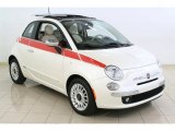 2012 Bianco Perla (Pearl White) Fiat 500 Lounge #66557069