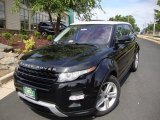 Santorini Black Metallic Land Rover Range Rover Evoque in 2012