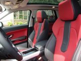 2012 Land Rover Range Rover Evoque Dynamic Dynamic Ebony/Pimento Interior