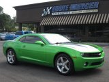 2010 Synergy Green Metallic Chevrolet Camaro LT Coupe Synergy Special Edition #66557389