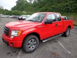 Race Red Ford F150 in 2012