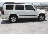 Stone White Jeep Commander in 2008