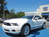 2010 Performance White Ford Mustang V6 Premium Convertible #66556727