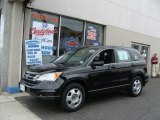 2010 Crystal Black Pearl Honda CR-V LX AWD #66557335