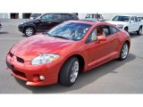 2008 Mitsubishi Eclipse GT Coupe Front 3/4 View
