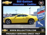 2012 Rally Yellow Chevrolet Camaro LT/RS Coupe #66557316
