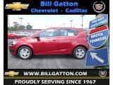 2012 Crystal Red Tintcoat Chevrolet Sonic LT Hatch #66557315