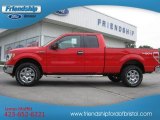2012 Race Red Ford F150 XLT SuperCab 4x4 #66556688