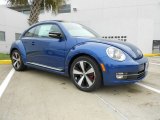 2012 Reef Blue Metallic Volkswagen Beetle Turbo #66557296