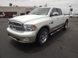 2012 Bright White Dodge Ram 1500 Laramie Longhorn Crew Cab 4x4 #66556952