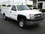 2003 Chevrolet Silverado 2500HD Regular Cab Chassis Utility Front 3/4 View
